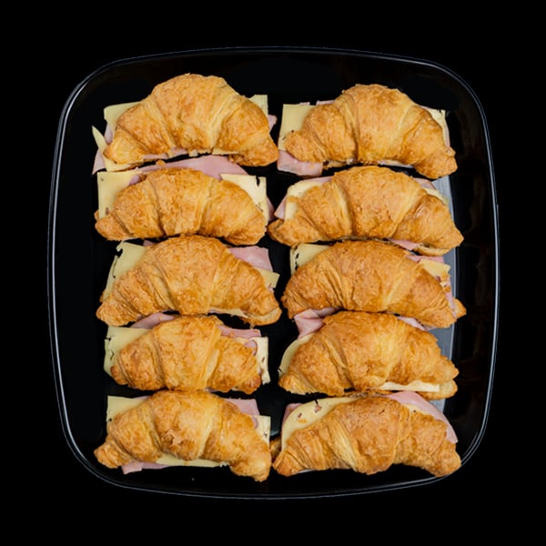Ham And Cheese Cocktail Croissants
