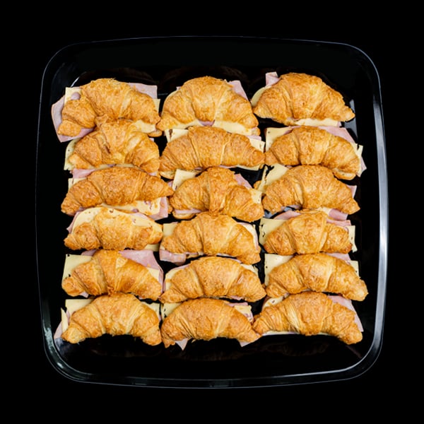 Ham & Cheese Cocktail Croissants