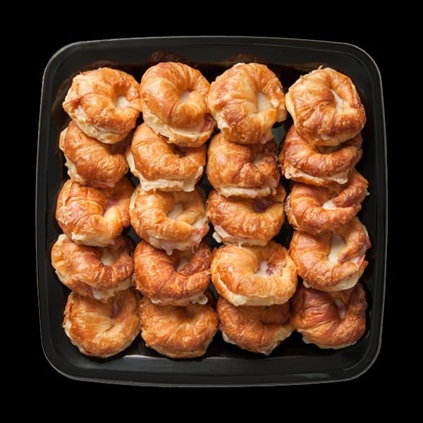 Ham And Cheese Mini Croissants